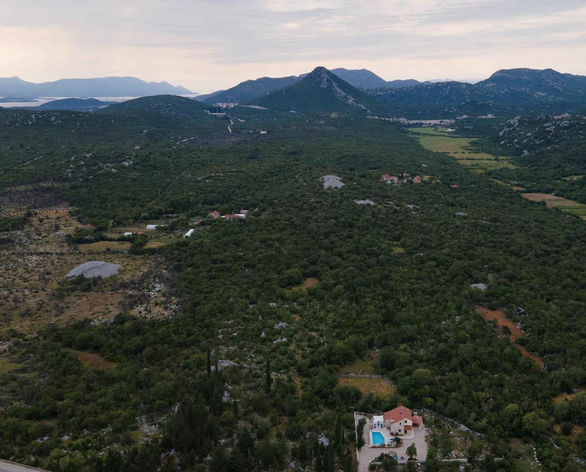 Villa Ilir Neum Esterno foto